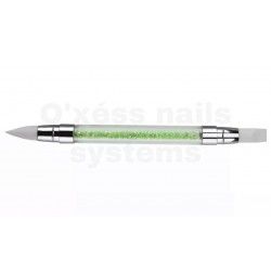 stylos silicone de sculpture vert