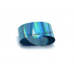 Transfer Foil turquoise holographe